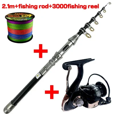 2.1M Rod HK3000 Reel