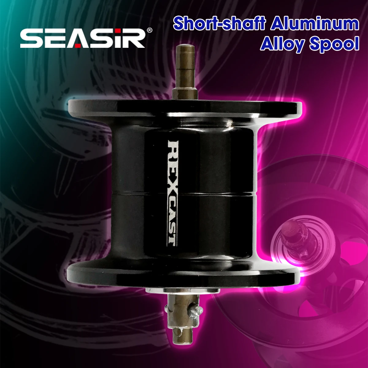 Seasir Rexcast DC Carrete Baitcasting Long Cast Control Digital 3 Modos - imagen 3