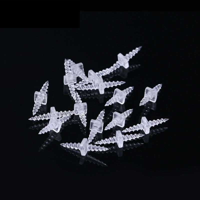 10 Uds. De accesorios de pesca de carpa con punta de cebo de Metal, Pin de Boilies con goma transparente, aparejo para el pelo de ronnie de maíz, aparejos alimentadores de carpa