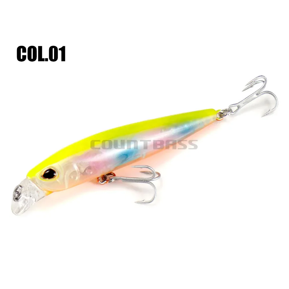 Countbass Minnow 90mm 11,2g cebo de pesca de plástico duro, cebos Jerk Señuelos de pesca de pescador enchufe Wobbler - imagen 4