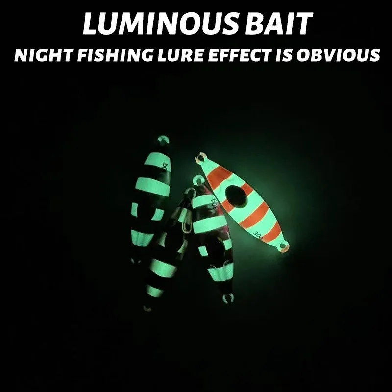 OBSESSION-señuelo de pesca Artificial, cebo de pesca de fundición en agua salada, 30g, 40g, 60g, 80g, 120g, Micro lanzamiento lento de abeja - imagen 5