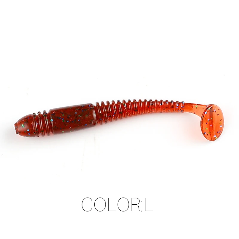 Swimbait Tioga: cuerpo flexible con anillo oscilante para jigging