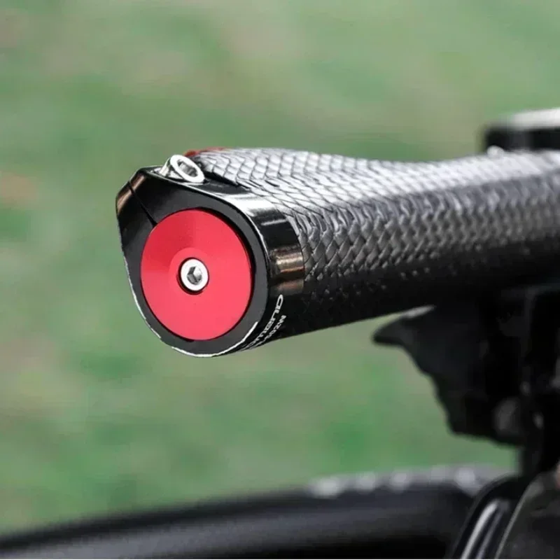 Tapones de extremo de barra de manillar de bicicleta, tapas de bloqueo de expansión, aleación de Color, cinta de manillar de bicicleta de carretera, accesorios exteriores, 2 uds.