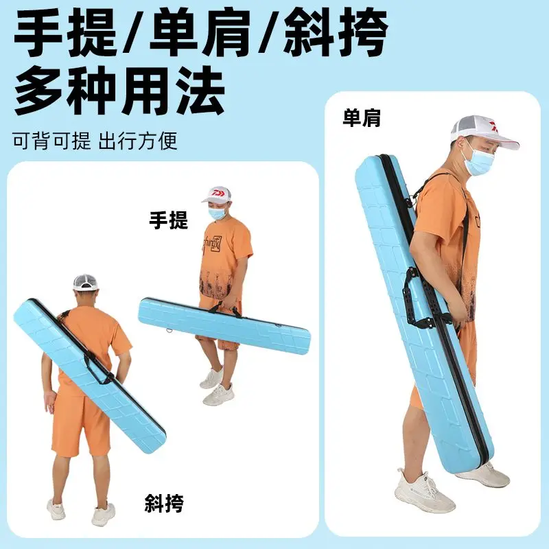 Bolsa portátil para caña de pescar de 127 cm, estuche rígido resistente al agua 이kta portátil ...........이kta 가Engrosar чехоллллля у Khujpg - imagen 3