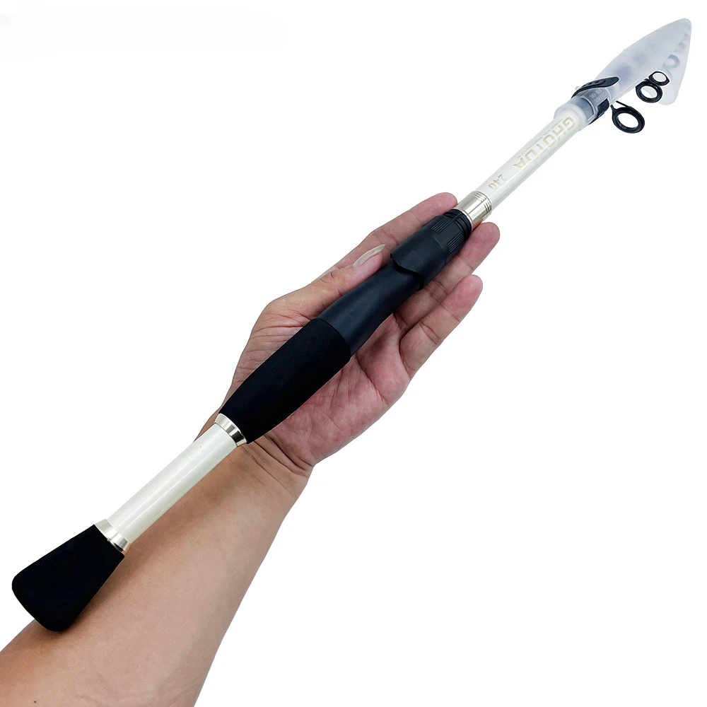 Cañas de pescar con señuelo GHOTDA Baitcasting Spinning 1,6 m 1,8 m 2,1 m 2,4 m caña de viaje de carbono ultraligera acción de señuelo 10-30g poste de trucha - imagen 5