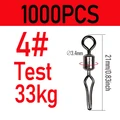1000pcs size 4