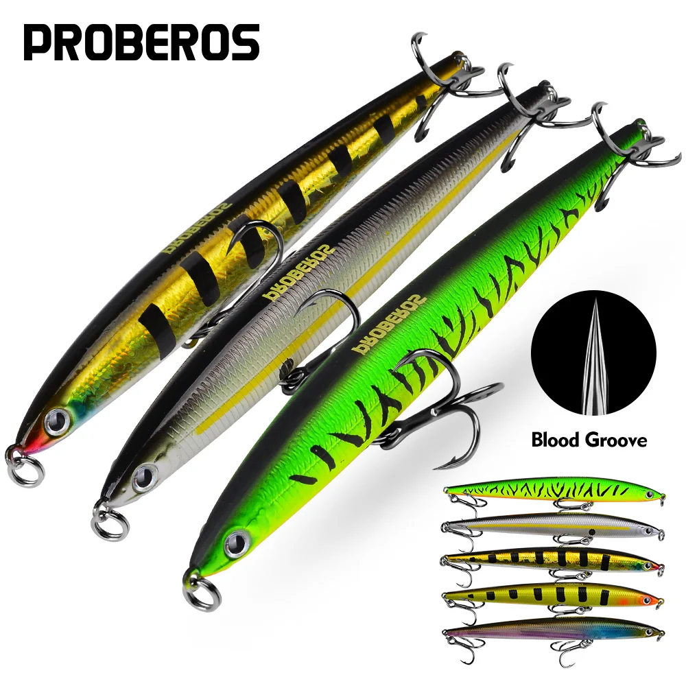 Señuelo de pesca de pececillo biónico, cebo duro para pesca en agua salada, diseño realista para mayor tasa de captura, 5 colores, 5,20 pulgadas/13,2g, 1 ud. - imagen 4