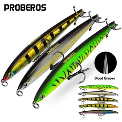 Señuelo artificial pececillo realista para pesca en agua salada