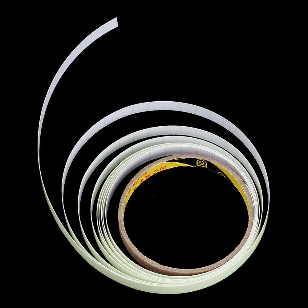 Cinta luminosa verde autoadhesiva que brilla en la oscuridad, pegatinas decorativas para escenario, cinta fluorescente, pegatinas de advertencia, herramienta de pesca - imagen 3