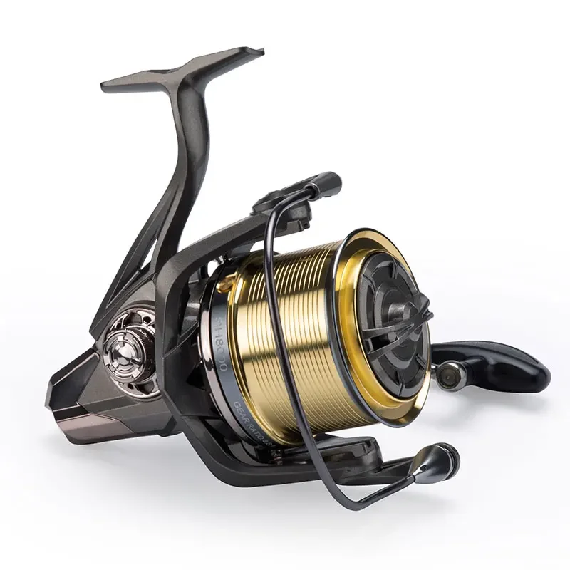 Carrete de pesca giratorio DEUKIO – 4.8:1 y 16 kg de arrastre