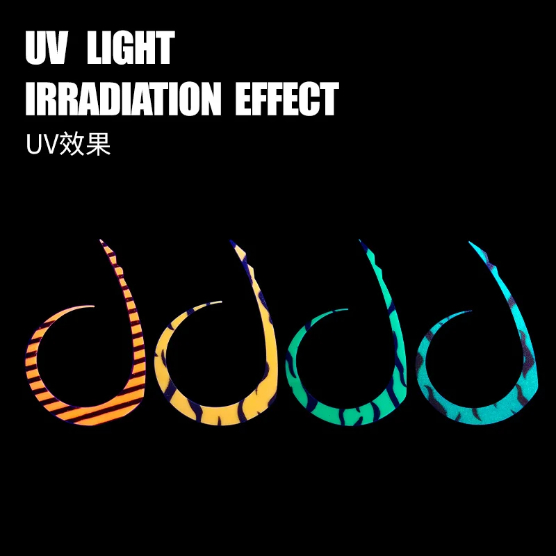 OBSESSION HK053-SKIRT 5 unids/bolsa suave Tairaba repuesto cola rizada corbata goma de silicona repuesto cola rizada Inchiu Jig señuelo Accesorios - imagen 5
