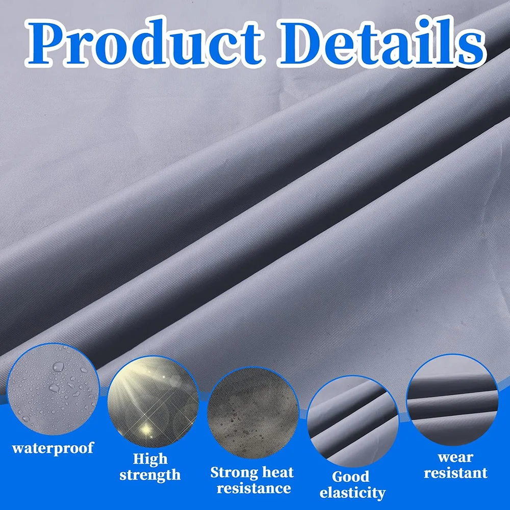 Funda impermeable PEVA 200x100 cm para bici y moto – Protección total - imagen 3