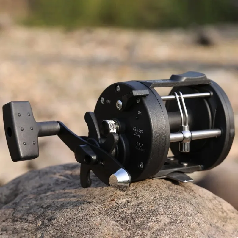 Carrete de pesca marina, carrete de Metal, mano derecha, precisión, bajo ruido, ABS, rueda giratoria para pesca en barco, agua salada Ge - imagen 4