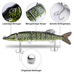 Goture Swimbait – Señuelo hundido, acción natural y realista