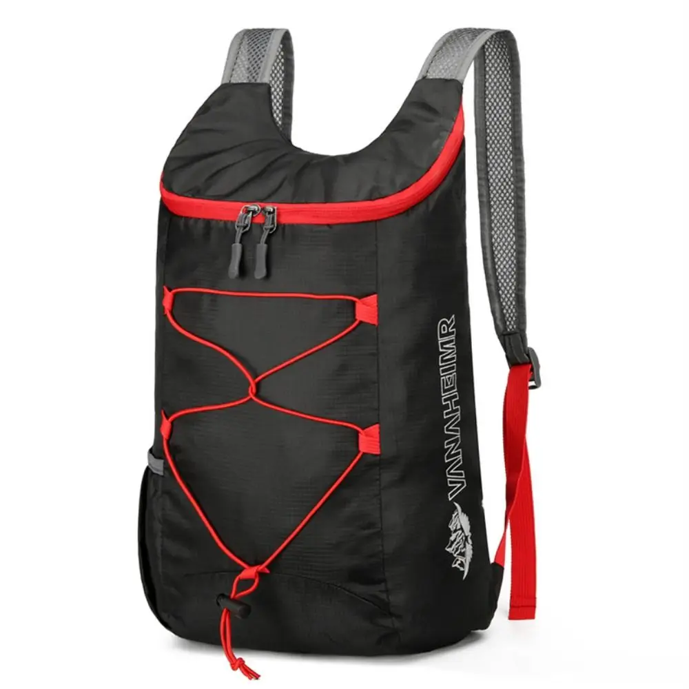 Mochila deportiva plegable, mochila de Camping de tela de nailon impermeable ultraligera, mochila de senderismo de alta capacidad - imagen 4