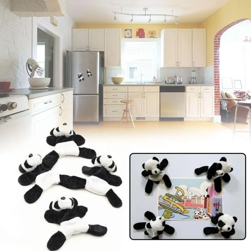 Imán de nevera de panda de peluche – Recuerdo original para viaje - imagen 4