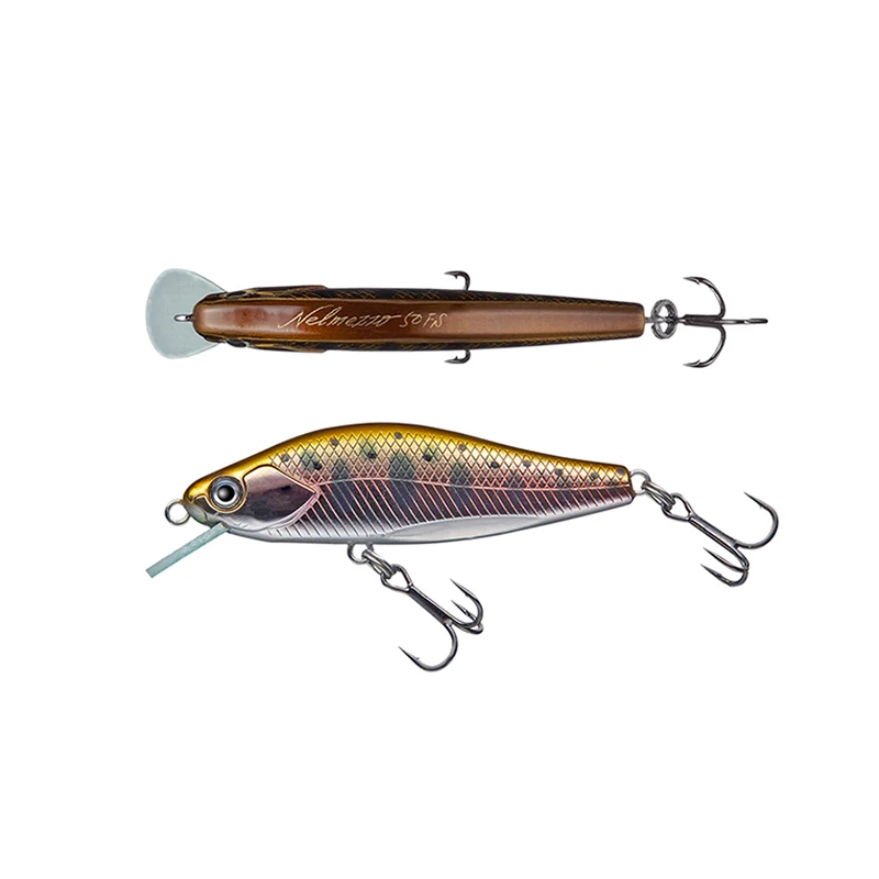 EVERGREEN Señuelo Cebo Mino NELMEZZO Inversión lejana Cebo biónico EG Boca Bait Boca - imagen 5