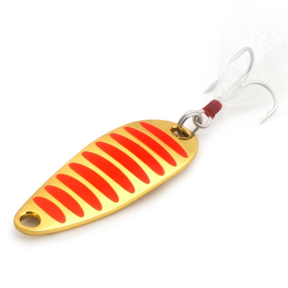 Cucharas metálicas Spinner con sonido para pesca de carpa - imagen 4