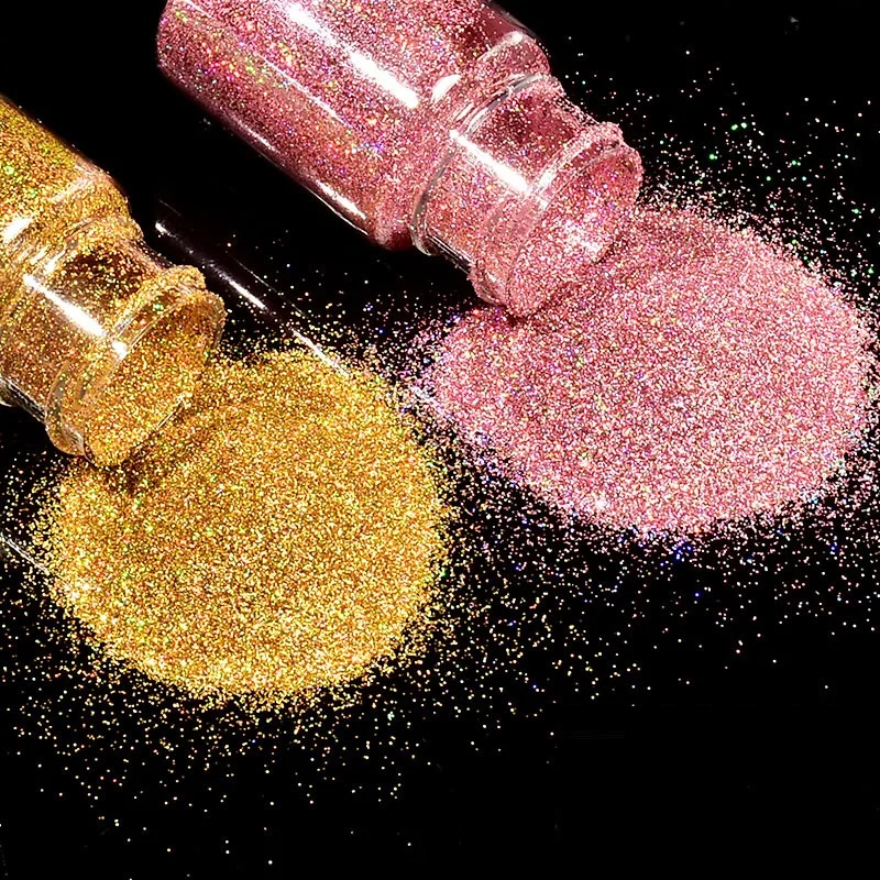 Brillo Láser para Cebo de Pesca DIY de 30 ml, Duradero y Resistente a la Decoloración, para la Elaboración de Cebos Blandos, Decoración de Uñas y Fiestas - imagen 2