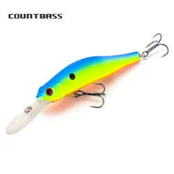 Countbass Jerkbait Minnow 80-90mm imán para lubina