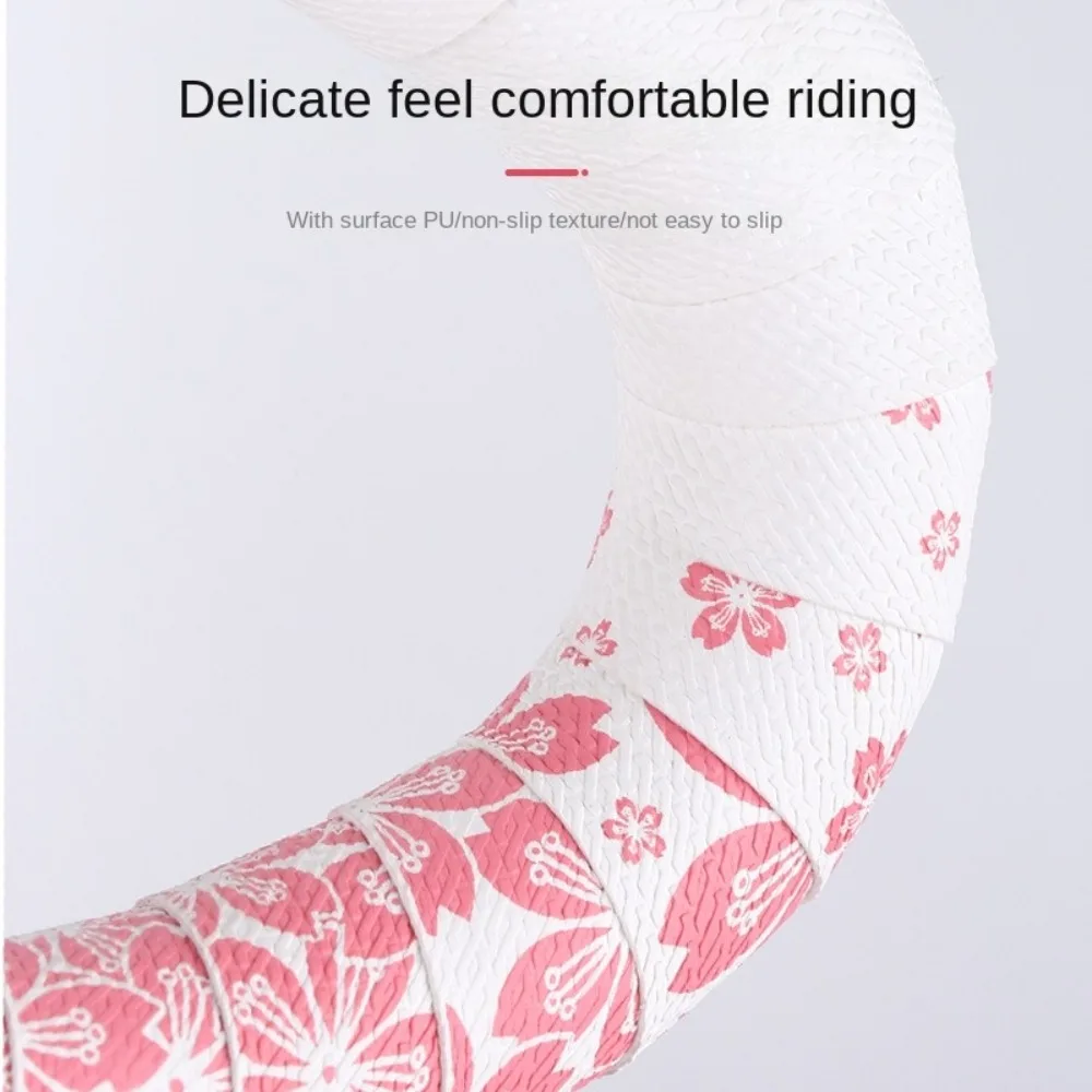 Cinta para manillar de bicicleta PU EVA Sakura, 6 colores, antideslizante, correas envolventes para manillar, absorción de golpes con 2 tapones - imagen 5