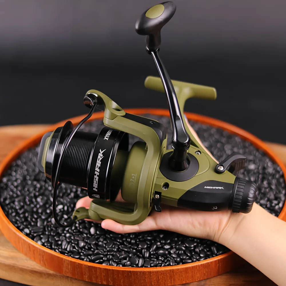 Carrete de pesca giratorio BAKAWA serie 6000-12000 rueda de pesca 7 + 1 rodamientos de acero 4,9: 1 carrete de pesca accesorios de pesca equipo - imagen 4