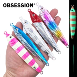 Señuelos de jigging Obsession J44 – Metal micro hundido agua salada