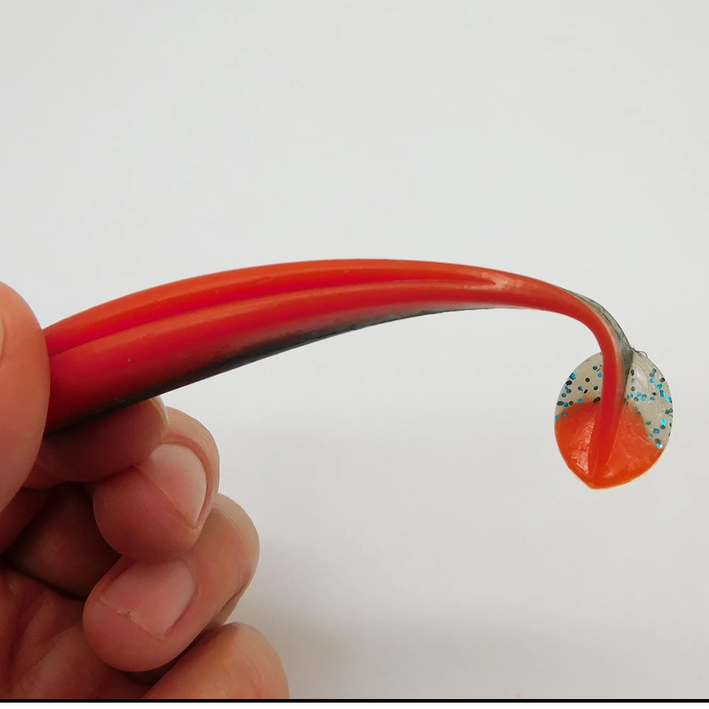 ESFISHING Señuelos de pesca cebos blandos 50 76 100 125 150 180mm ES Easy Shiner Isca pesca Artificial para Lucio perca zander - imagen 4