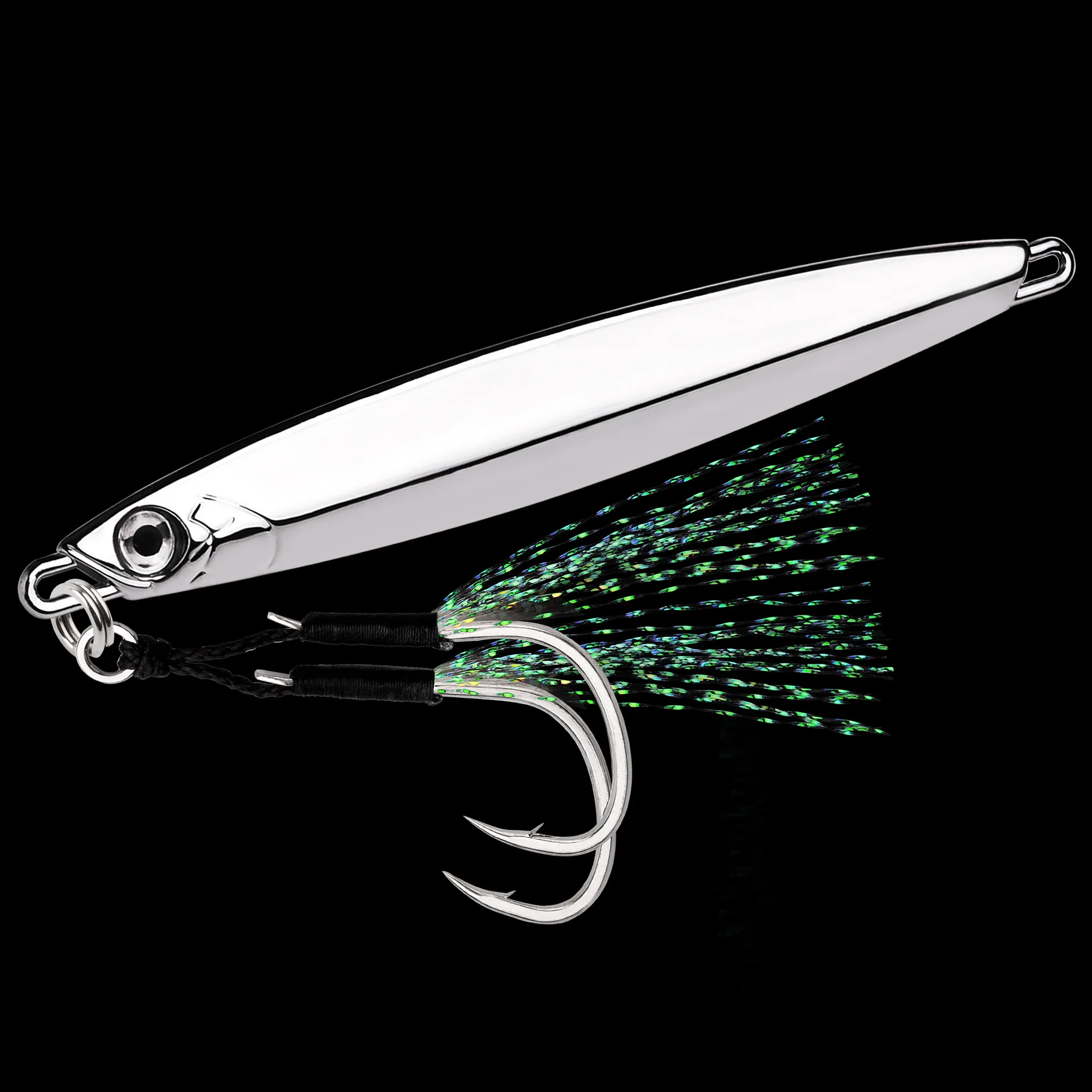 Cuchara de Jigging Metálica – Señuelo Hundible para Pesca de Lubina - imagen 3