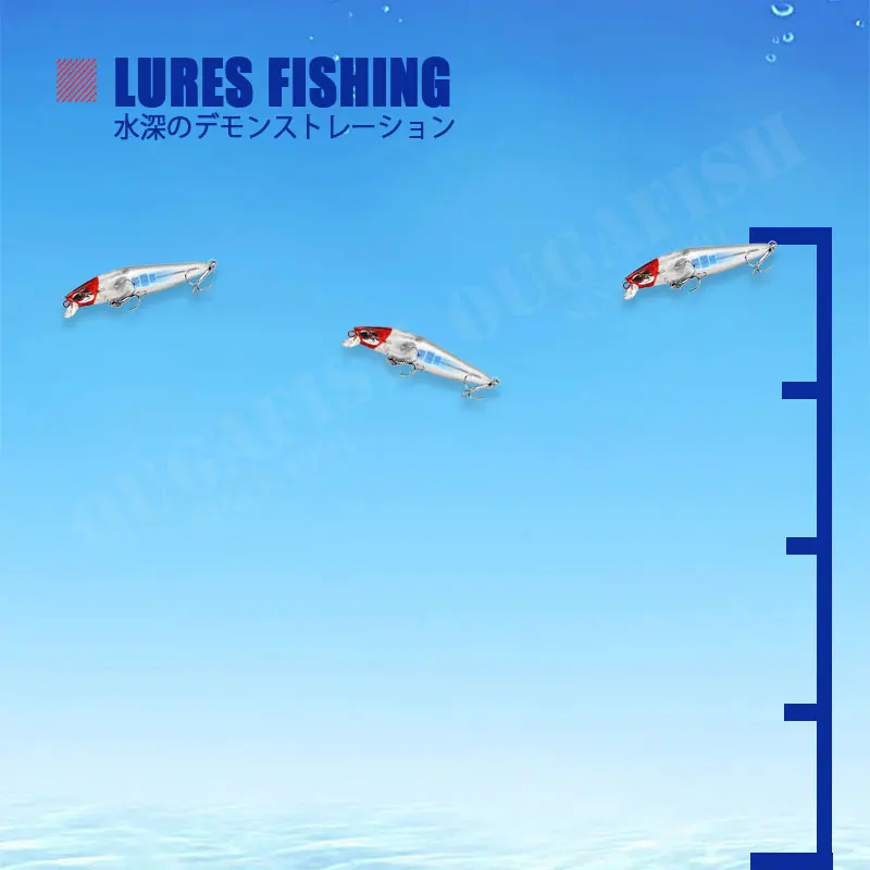 Señuelos flotantes de Pesca de lubina, cebo duro de 120mm y 100mm con hoja de Flash, buenos Wobblers, Accesorios artificiales de Mar Isca - imagen 5