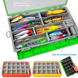 Caja organizadora desmontable de señuelos para Crankbait y lápiz
