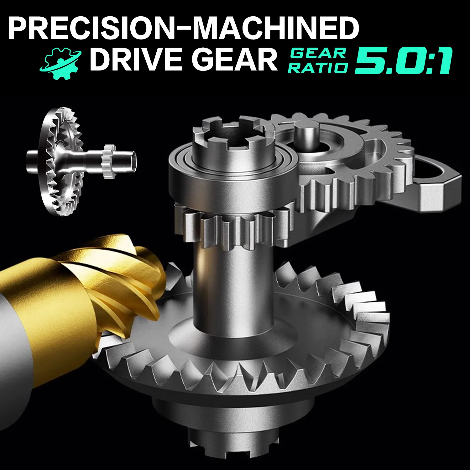 Sougayilang-caña de pescar de 2 secciones y carrete de Pesca giratorio, Combo de caña de fibra de carbono y arrastre máximo de 8kg, carrete de Pesca de trucha y lubina - imagen 5