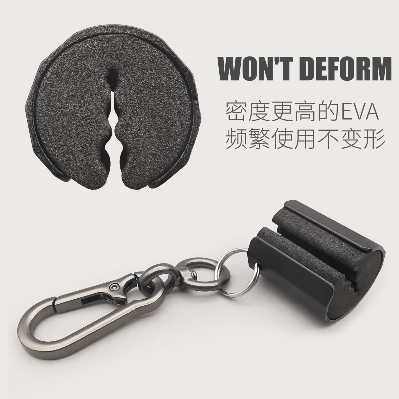 XLURES-varilla de Micro Mosca de aleación de aluminio, barra de suspensión portátil ligera, barra de suspensión, barra de abrazadera de carretera - imagen 4