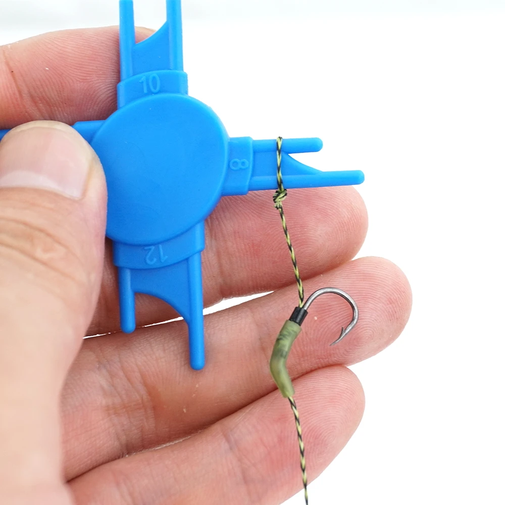 Hirisi, 2 uds., herramienta de línea extractora, sedal de pesca, herramienta para anudar nudos, herramienta anudadora portátil multiusos, accesorios de aparejos de pesca BT31 - imagen 2