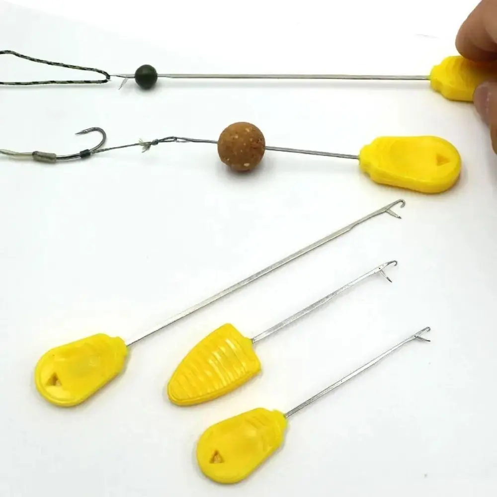 Agujas de cebo y alfileres para boilies de pesca