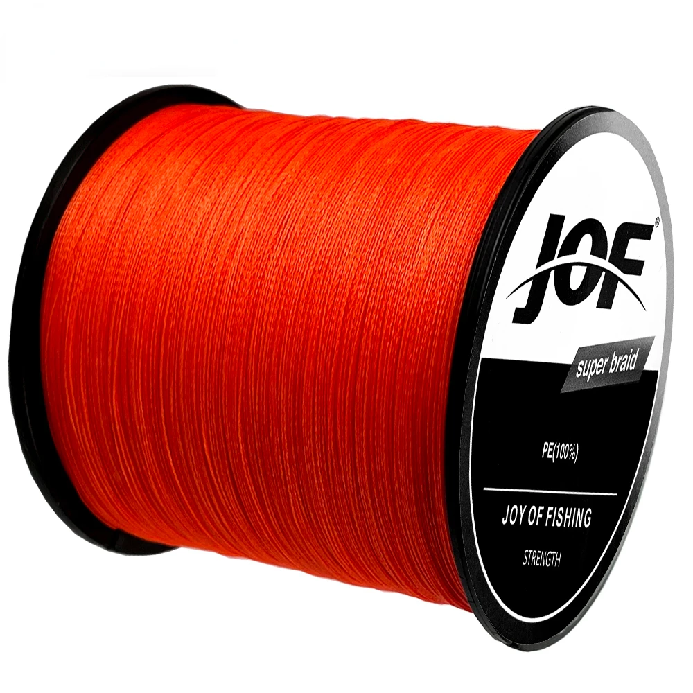 Sedal de pesca trenzado X8, 1000M, 500M, 300M, 100%, multifilamento de PE, resistencia máxima de 8,2 ~ 35,8 KG, corte rápido de agua, Carpa, Trucha, lubina - imagen 4