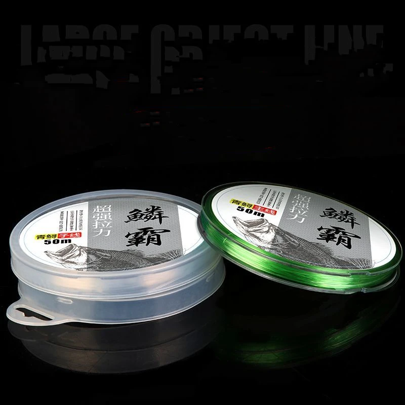 Sedal de pesca de nailon no enrollado, línea principal de fuerte resistencia, súper suave, aparejos especiales, 50m - imagen 3