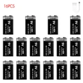9V 1100mAh 16pc