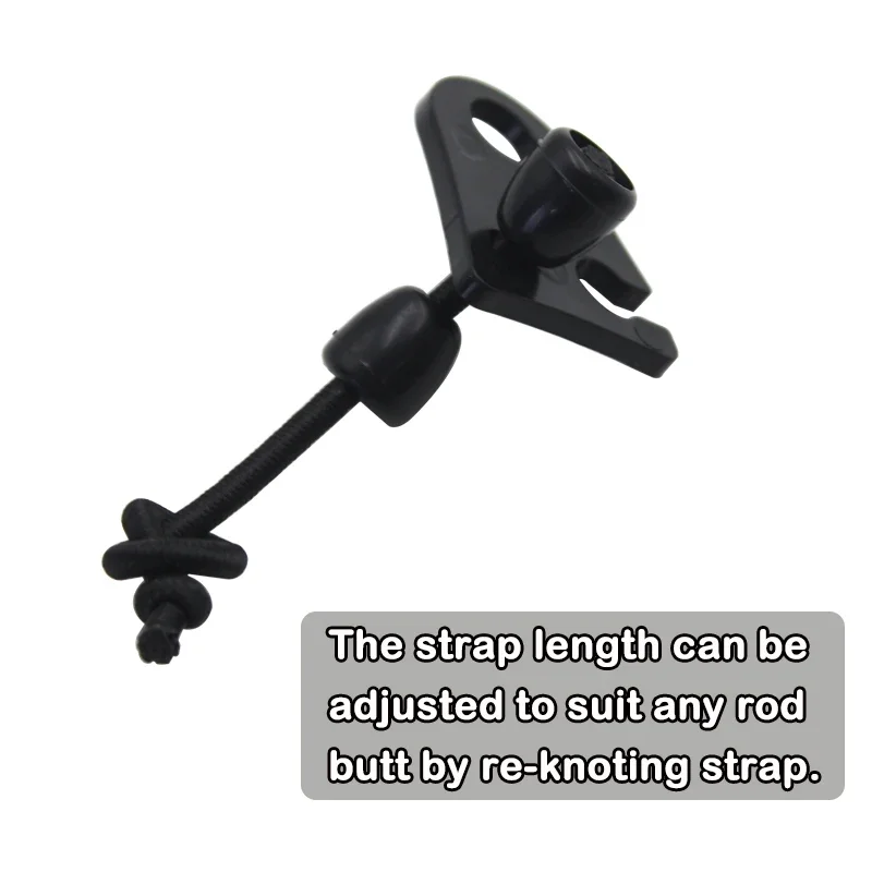 2x bloqueo de caña elástica bloqueo de caña de pescar de carpa para caña de pescar accesorios de pesca de carpa aparejos - imagen 2