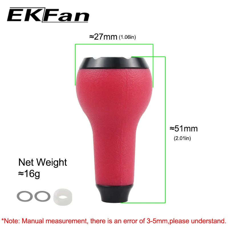 Material Ekfan TPE para SHI & DAI, mango de carrete giratorio/Bastcasting, perilla de pesca - imagen 5