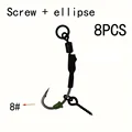 8PCS Screw ellipse 8