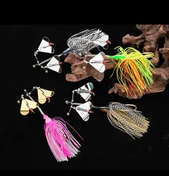 Spinner giratorio para lucio – Señuelo metálico eficaz