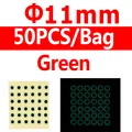 11mm green 50pcs