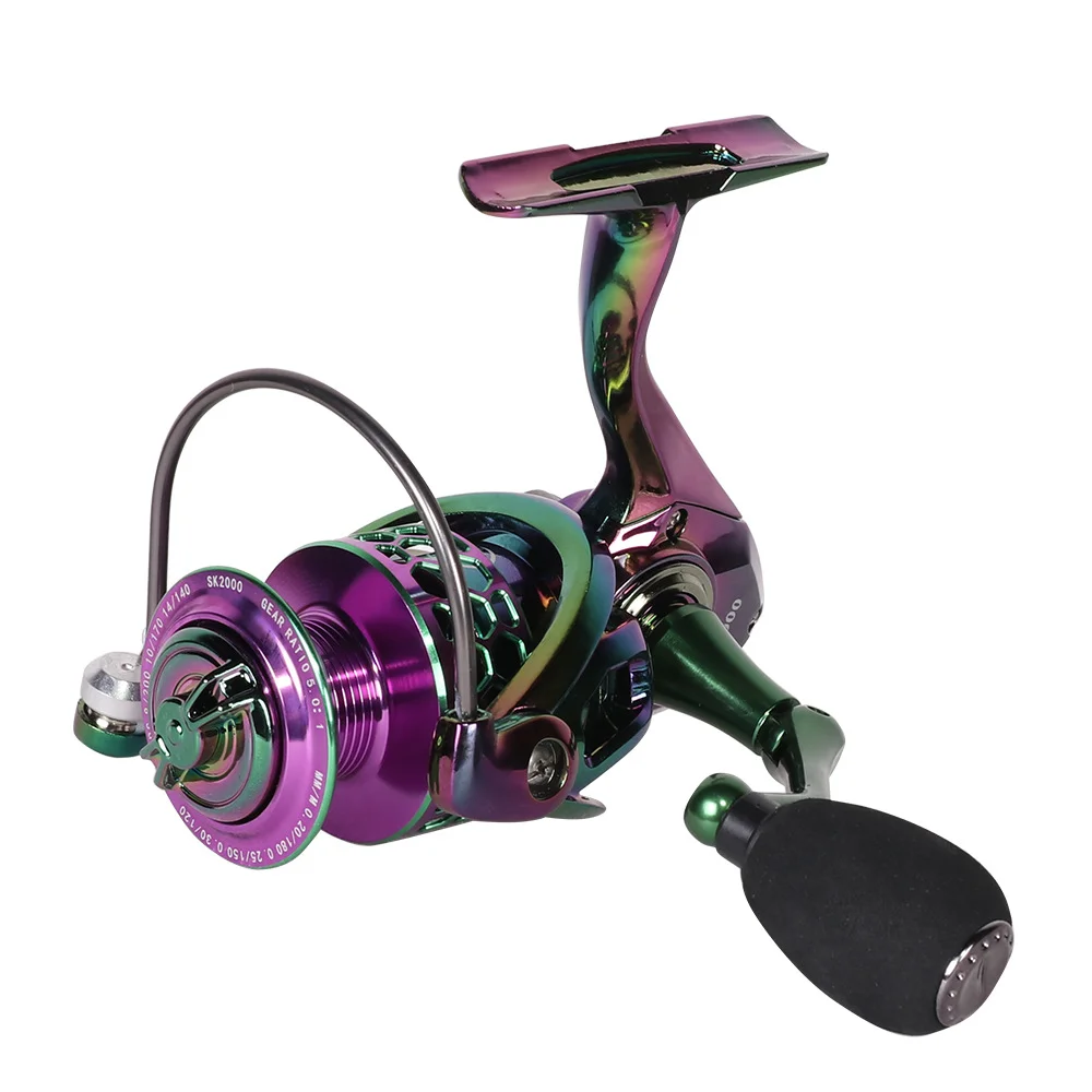 Nuevo carrete de pesca giratorio SEAKNIGHT SK totalmente metálico 7 modelos carrete de pesca de mar fuerte diseño ligero Max Darg 15KG aparejos de pesca - imagen 5