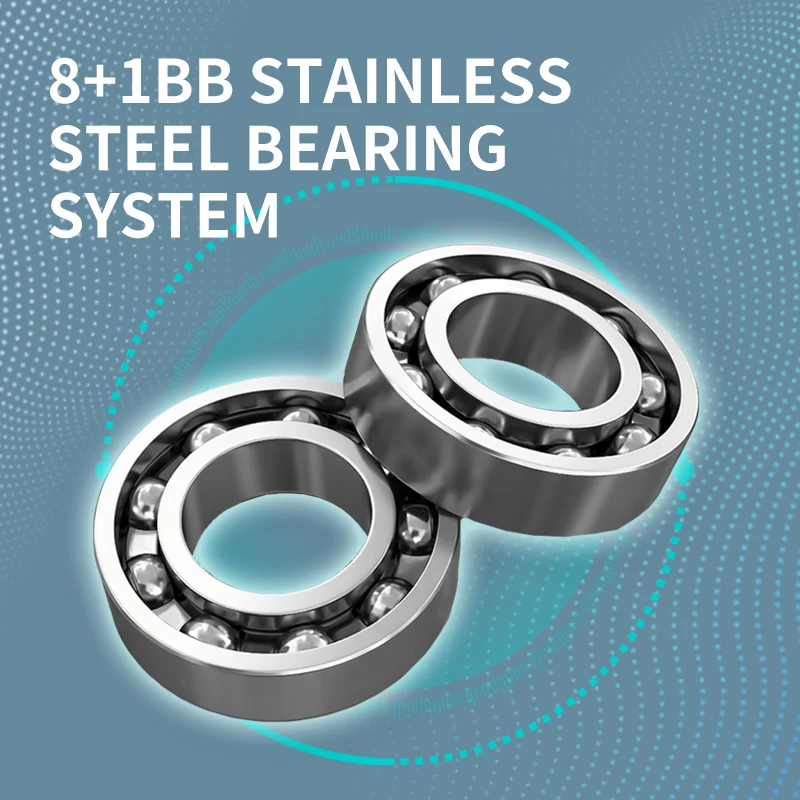 RYOBI RAMIN BT 50 carrete de pesca rueda de arrastre máximo 16kg relación de engranaje 5,1: 1 8 + 1BB pesca tiburón carretes de jigging lento - imagen 2