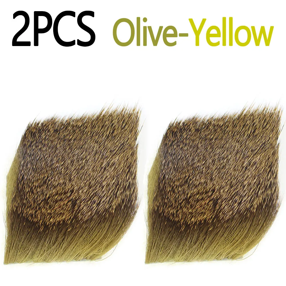 2PCS Olive Yellow