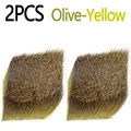 2PCS Olive Yellow
