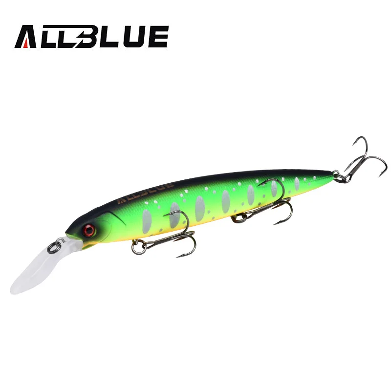 Allblue Gekko 132SF Crankbait Longbill Suspending para Lucio - imagen 5