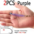 2pcs Purple