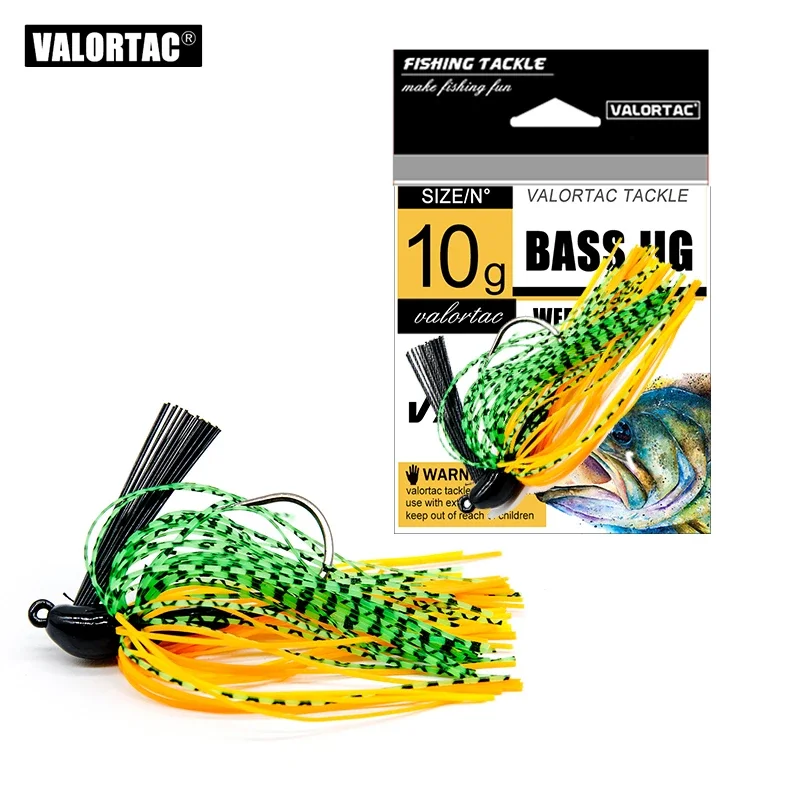 Jig Head anti-malezas con falda de silicona para lucio - imagen 3